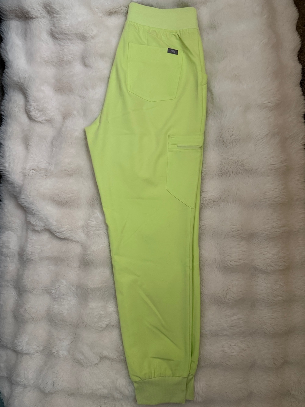 Figs Neon Lime women Jogger Pants